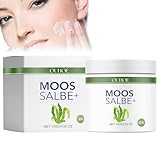100G Moossalbe Plus, Moossalbe Gesicht Falten Testsieger, Mooscreme gegen Falten Gesicht,...