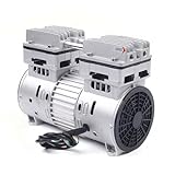 LENDISIY Motor für Flüsterkompressor, 750W Ölfreier Luftkompressor Kompressor Aggregat...