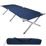 BB Sport Feldbett Klappbett 210 x 72 x 45 cm Stabiles Campingbett bis 200 kg Belastbar...