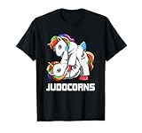 Judo-Einhorn, Kampfsport-Geschenk T-Shirt