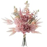KIRIFLY Kunstblumen Künstliche Pflanzen Blumen Deko Seidenblumen Hortensien...