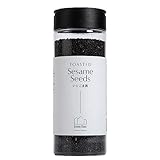 Gerösteter schwarzer Sesam 140g | Ballaststoffreich | Proteinquelle | vegan | Reiches...