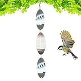 Anti -Vogel -Geräte, Vogelgeräte im Freien, Reflektierende Taube -Scare -Geräte,...