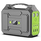 SinKeu Trabare Powerstation 99Wh/27000mAh, 100W Solar Generator Akku mit USB -C/AC/DC...