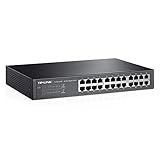 TP-Link TL-SG1024D 24 Port Gigabit Netzwerk Switch (Rackmount, 48Gbit/s...