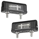 AUTOLIGHT 24 I 2 x Kennzeichenbeleuchtung Nummernschildbeleuchtung 12 Volt Anhänger PKW...