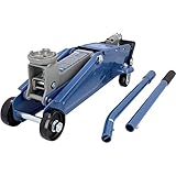 cartrend Hydraulischer Rangierwagenheber, 2 Tonnen Tragkraft, für Werkstatt und Hobby,...