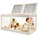 Prolee Hamster-Habitat 81,3 cm Hölzern, Mäuse- und Ratten-Lebensraum, Hamsterkäfig mit...