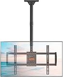 ELIVED TV Deckenhalterung für die meisten 37-75 Zoll Flach & Curved Fernseher...