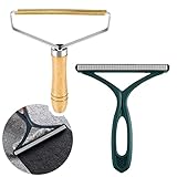 BHW Fusselrasierer Tierhaarentferner, 2er-Pack Tragbarer Fusselentferner...
