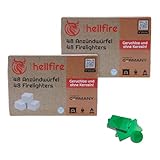 AKTIVHANDEL Grillanzünder 96 Stück, Anzündwürfel, Kaminanzünder, auf Paraffinbasis,...