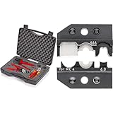 Knipex Werkzeugkoffer für Photovoltaik 97 91 01 & Crimpeinsatz für Solar-Steckverbinder...