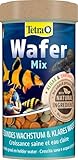 Tetra Wafer Mix - Fischfutter für alle Bodenfische (z.B. Welse) und Krebse, für gesundes...