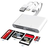 XD Picture Card Adapter - SD Kartenleser USB C/A/Lightning für iPhone/Pad/PC -...