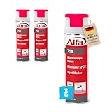 Alfa 3x Markierungsspray neon-pink 500 ml Profi-Qualität für saubere und...