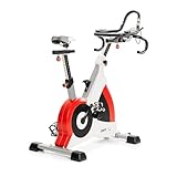 SportPlus Speedracer, Indoor Cycling Bike in Studioqualität, 50 Widerstandsstufen,...