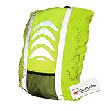 Salzmann Wasserdichter Rucksacküberzug - Reflektierende Rucksackschutzhülle -...