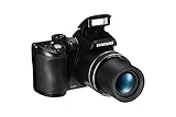 Samsung WB110 Digitalkamera (20,2 Megapixel, 26-Fach Opt. Zoom, 7,6 cm (3 Zoll)...