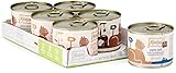 MjAMjAM - Premium Nassfutter für Katzen - Mixpaket 5 - Purer Fleischgenuss, 6er...