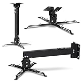 Overmax Ceiling Mount Projektorhalterung bis zu 20 kg, verstellbare Länge 25...