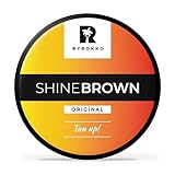 BYROKKO Shine Brown Bräunungsbeschleuniger Sonnencreme (210 ml), Bräunungscreme Wirksam...