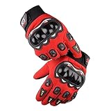 LXXSH MotorradhandschuheHartschalen-Handschutzhandschuhe Atmungsaktive schlossene...