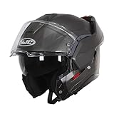 HJC Helmets i100 Semi Mat Titanium/SEMI FLAT TITANIUM L