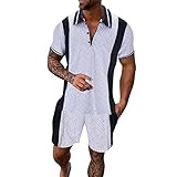 Keerlonno Trainingshose Herren 2023 2 Stück Set Fitness Anzug Sommer Sportangebot...