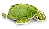 tachi Kuscheltier Schildkröte grün, Plüsch Meerestier liegend 25 cm,...