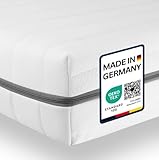 Sleepneo Matratze 90x190 - Ergonomische Kaltschaummatratze - 7-Zonen-Matratze H2...