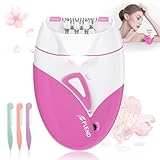 Epilierer Damen, Gesichts Epilierer Damen mit LED-Licht, Frauen Kabellose Epilierer...
