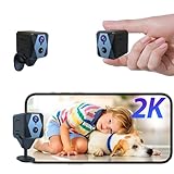 aidowocam Mini Kamera,2K Überwachungskamera Innen, Kamera Überwachung...