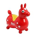Ledraplastic 8002 Jakobs 4019960 - Rody Hüpfpferd, rot