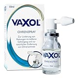 Vaxol OHRENSPRAY: Entfernt überschüssiges und verhärtetes Ohrenschmalz - Lindert Jucken...