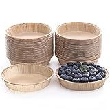 Mini Kuchenform Papier,Tartformen zum Backen,50 Stück,Mini Törtchenformen mit...