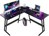 Devoko Gaming Tisch, Computertisch,Eckschreibtisch,Schreibtisch L Form,Gaming...