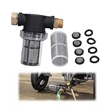 Gartenschlauchfilter, Vorfilter für Garten Pumpen und Hauswasserwerke 3/4'...