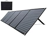 revolt Faltsolar: Mobiles faltbares Solarpanel, 5 monokristalline Solarzellen,...