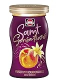 Schwartau Samt Sensations 190g Pfirsich mit Bourbonvanille