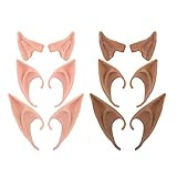 Elf Ohren und Vampirzähne Reißzähne, Latex Pixie Fairy Ohrs Rollen Spielen falsche...