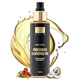 Active Luxe Premium Tanning Oil - Bräunungsöl mit Karottenöl, Kokosöl, Walnussöl,...