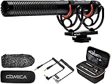 comica CVM-VM20 Kamera Mikrofon, Externes Shotgun Mikrofon Super-Kardioid Kondensor Video...