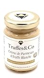Truffles & Co - Parmesan Cream with White Truffle - 2 x 90gr Glass Jars/Parmesancreme mit...