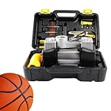 Tragbarer Kompressor Koffer Zubehör | Outdoor Reparatur Werkzeug Set | 12V Hochdruck...