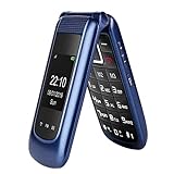 uleway GSM Seniorenhandy Klapphandy ohne Vertrag,Großtasten Mobiltelefon...