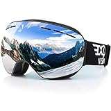 EXP VISION Snowboard Skibrille für Herren Damen Jugend, 100% UV400 Schutz Anti...