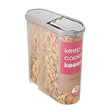 keeeper Schüttdose Jean für Trockenvorräte, Aufklappbarer Deckel, 2,6 l, Polypropylen,...