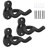 MoKo Gitarren Wandhalterung, Metall Gitarrenwandhalter Gitarren Haken Wand Gitarrenhalter...