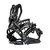 Nidecker Flow Fenix Snowboard Bindungen – Mid-Flex All-Mountain Bindung mit Asym UniBack...