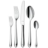 WMF Jette Edelstahl Besteck Set 6 Personen, Essbesteck Set 30 teilig,...